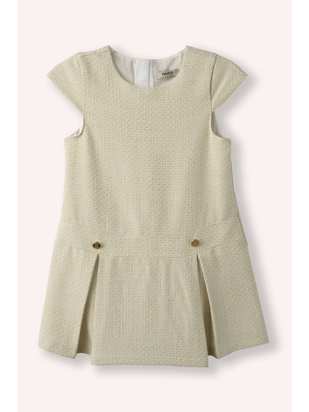 Kız Çocuk Tüvit Elbise Yeşil