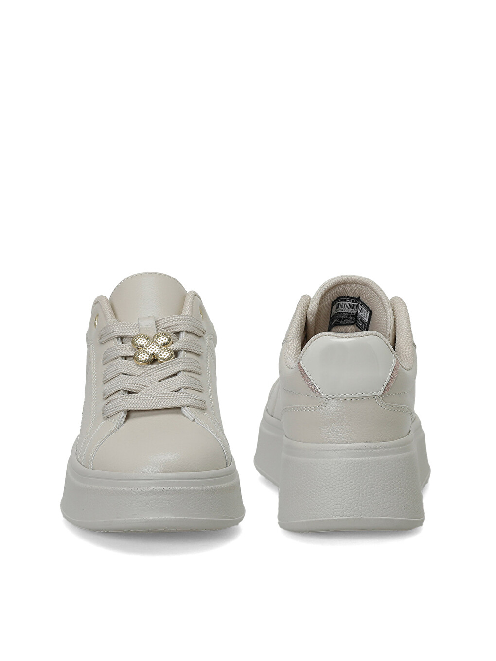 Angela W Bej Kadın Sneaker-4