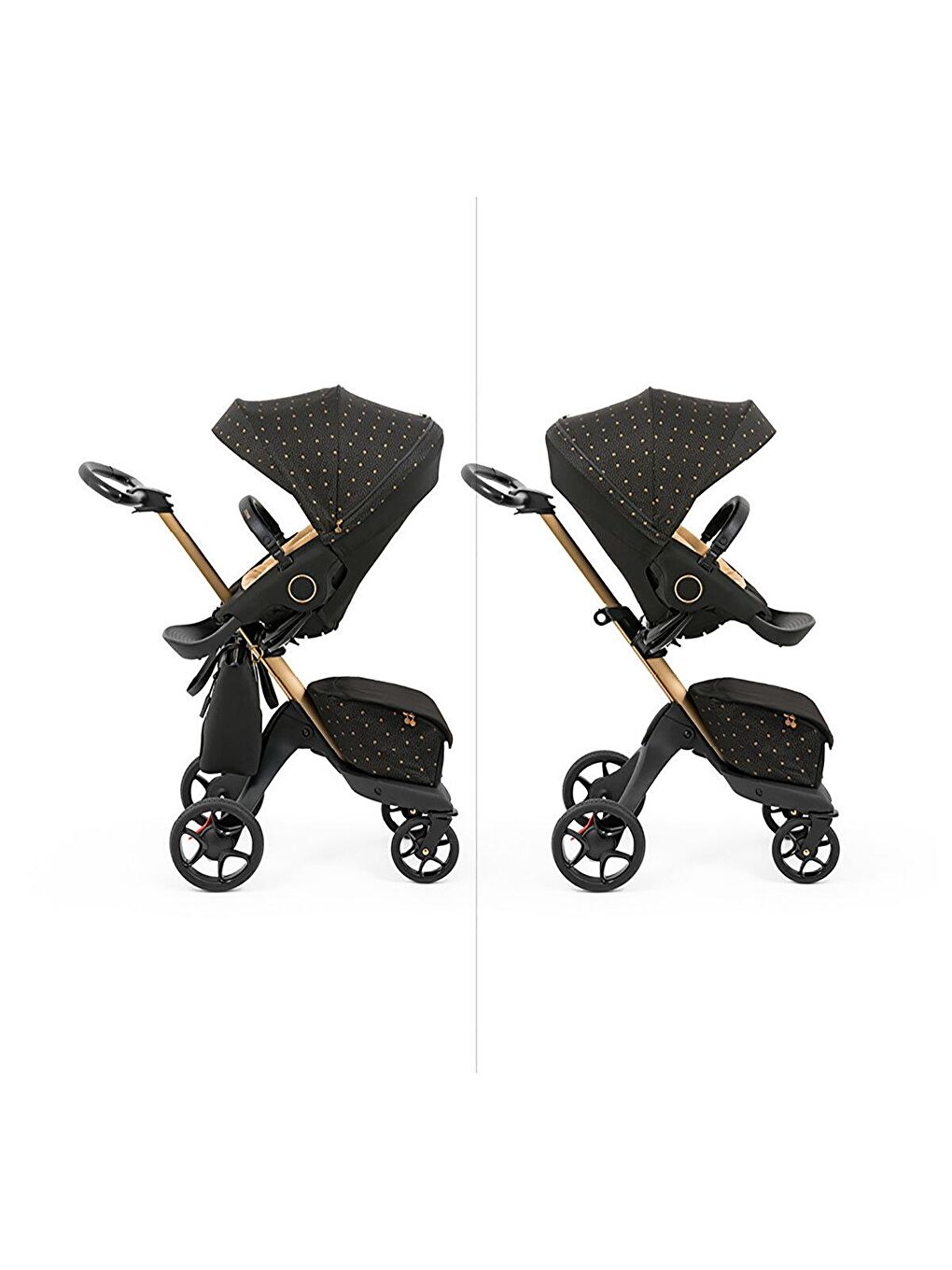 Stokke Karışık Bebek Arabası Signature Black - 1