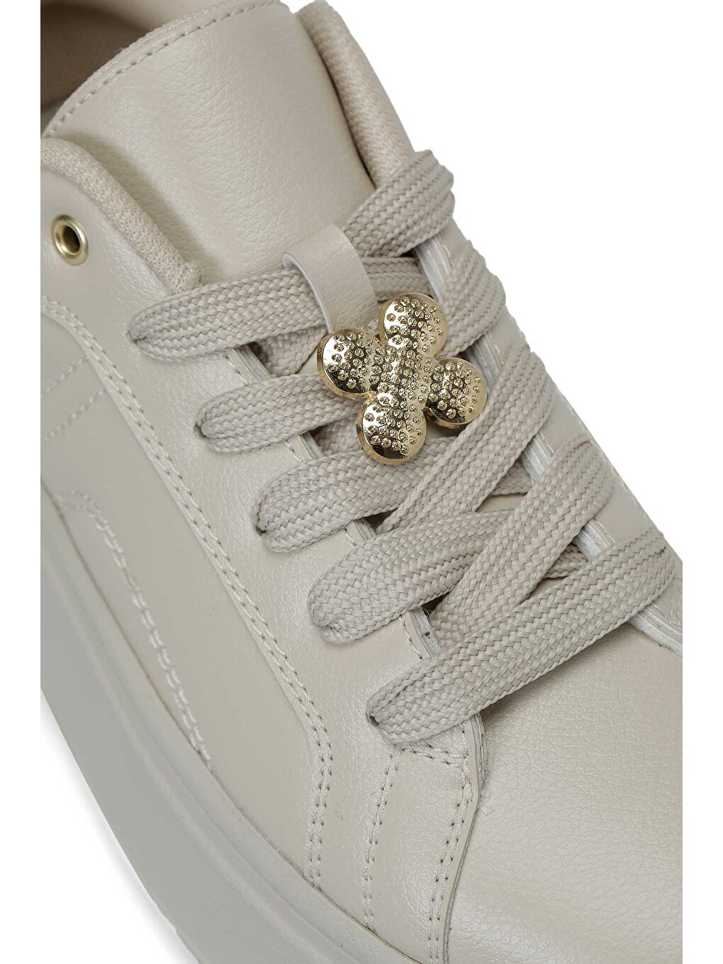 Angela W Bej Kadın Sneaker-6