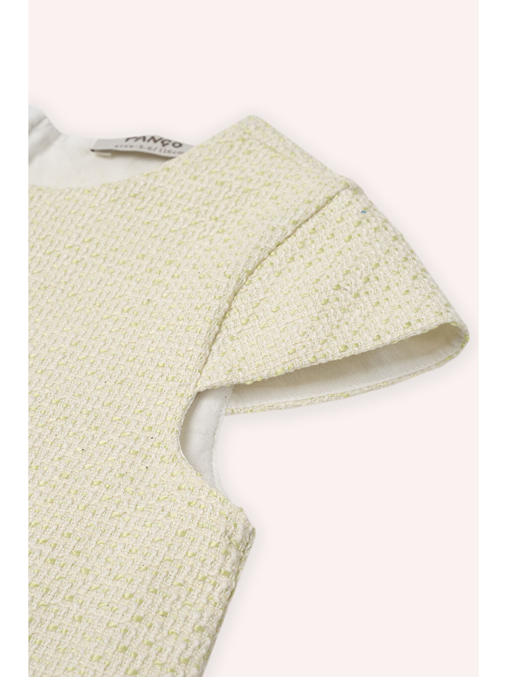 Kız Çocuk Tüvit Elbise Yeşil-6