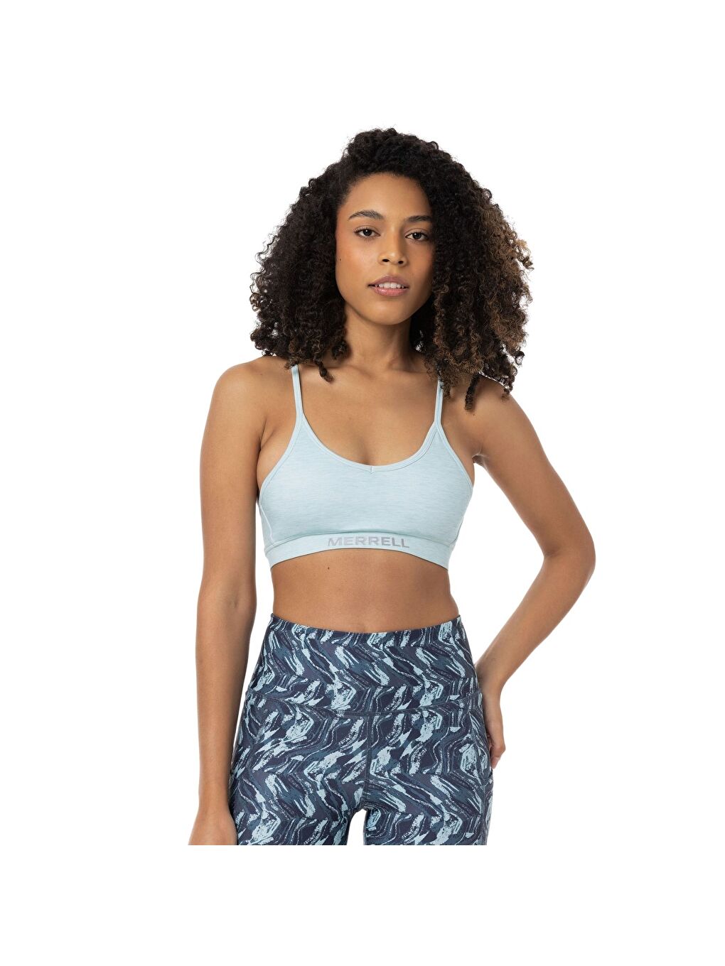 Turkuaz Base Kadın Mavi Fitness Bra-2