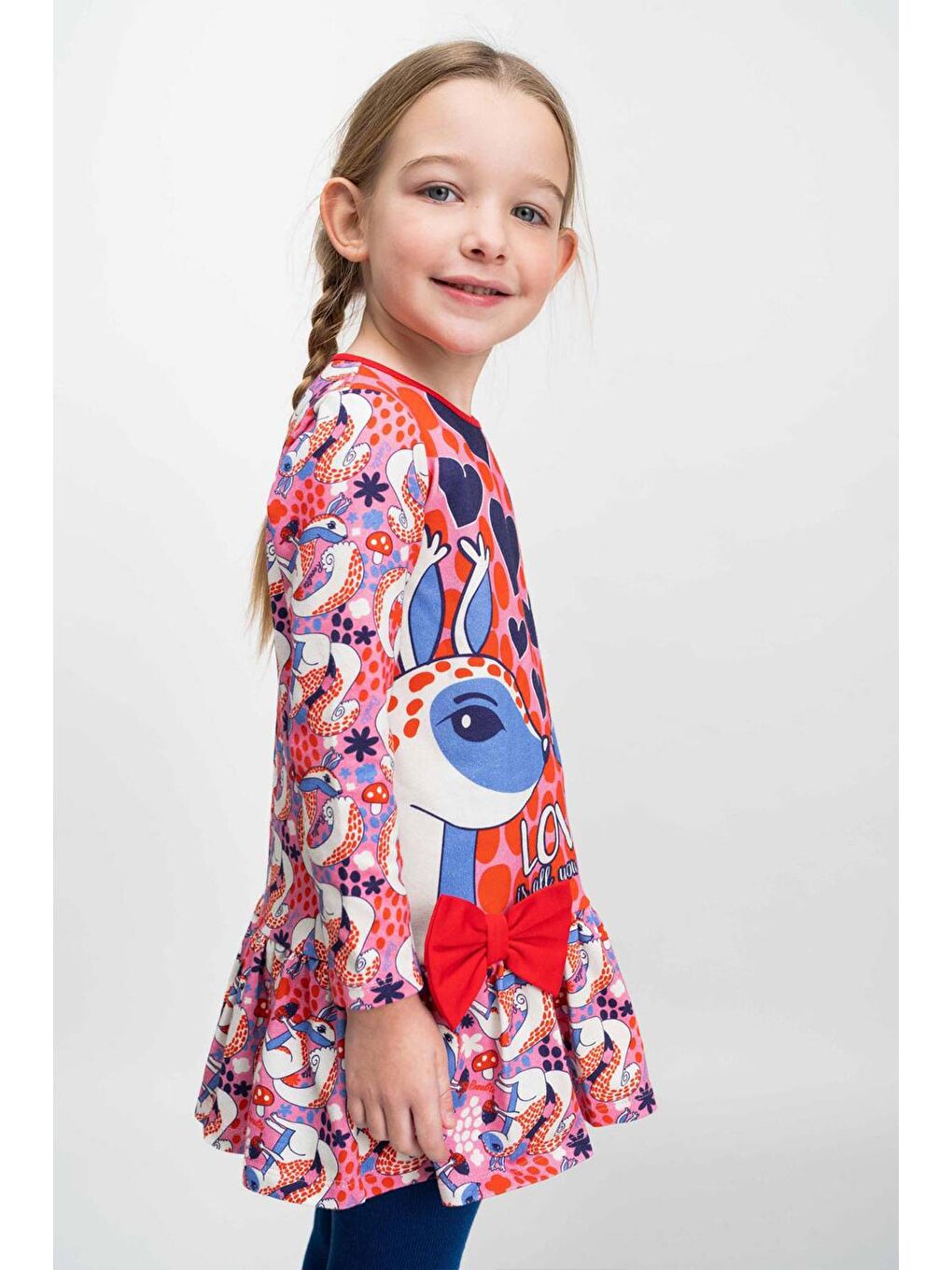 Karışık Kız Çocuk Elbise-2