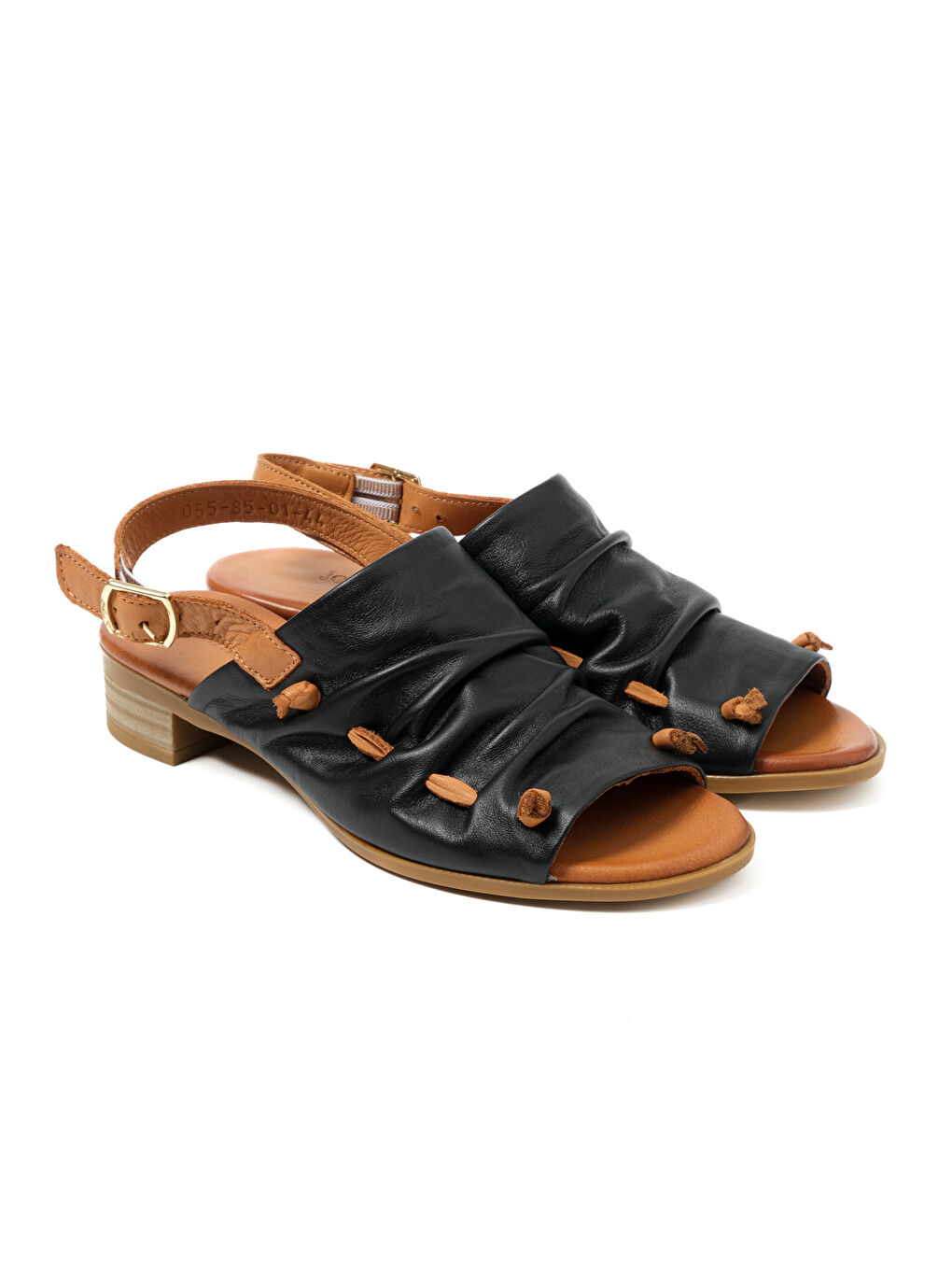 Siyah Kadın Sandalet MAR-23Y-055-85 SİYAH 01-1