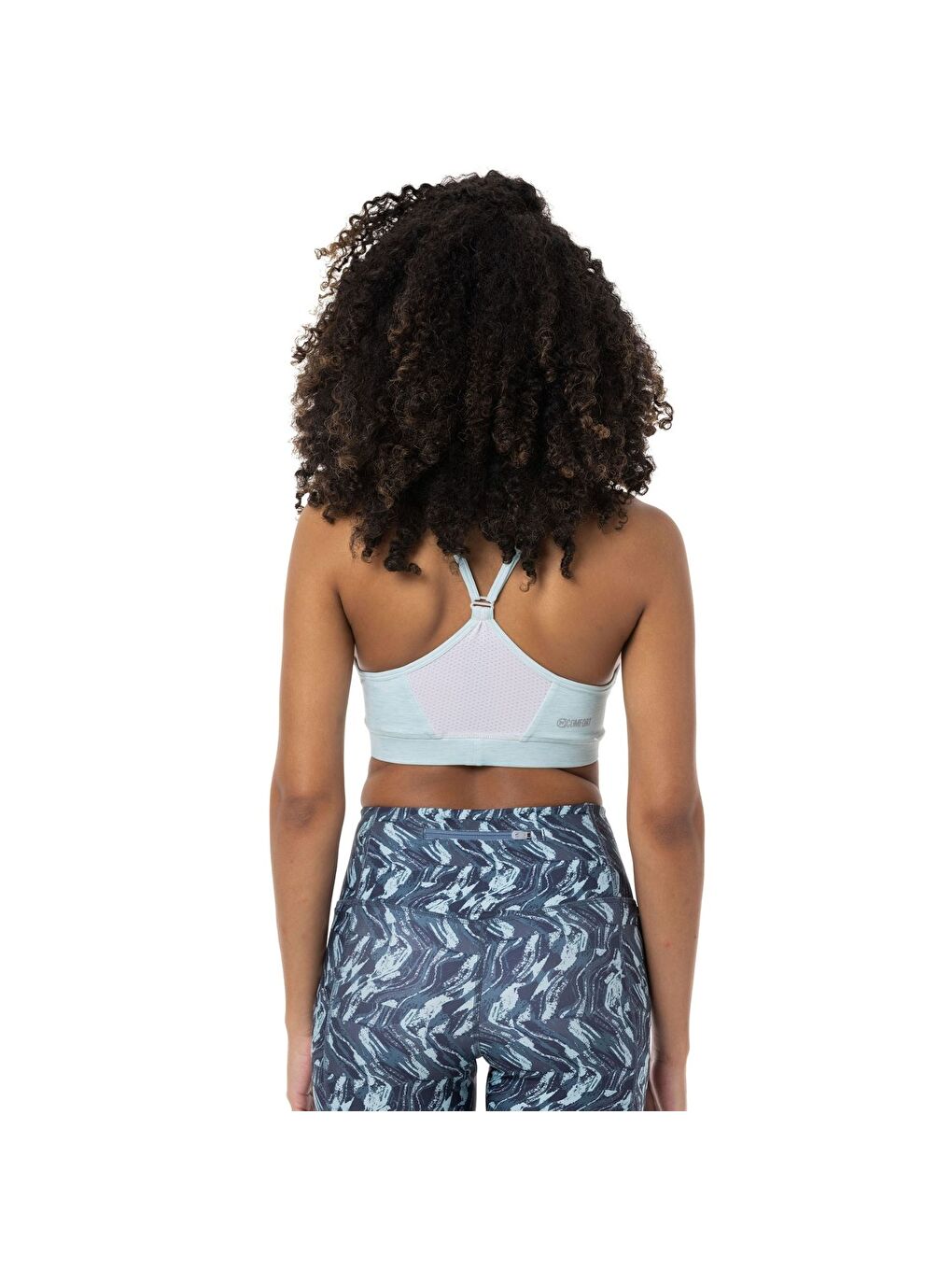 Turkuaz Base Kadın Mavi Fitness Bra-5