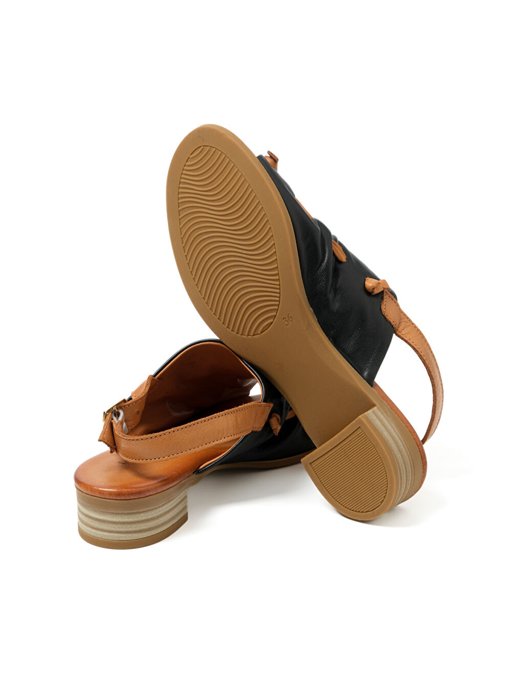 Siyah Kadın Sandalet MAR-23Y-055-85 SİYAH 01-4