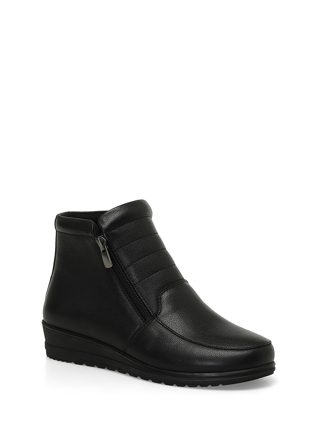 103510.Z4PR Siyah Kadın Dolgu Topuk Bot-1