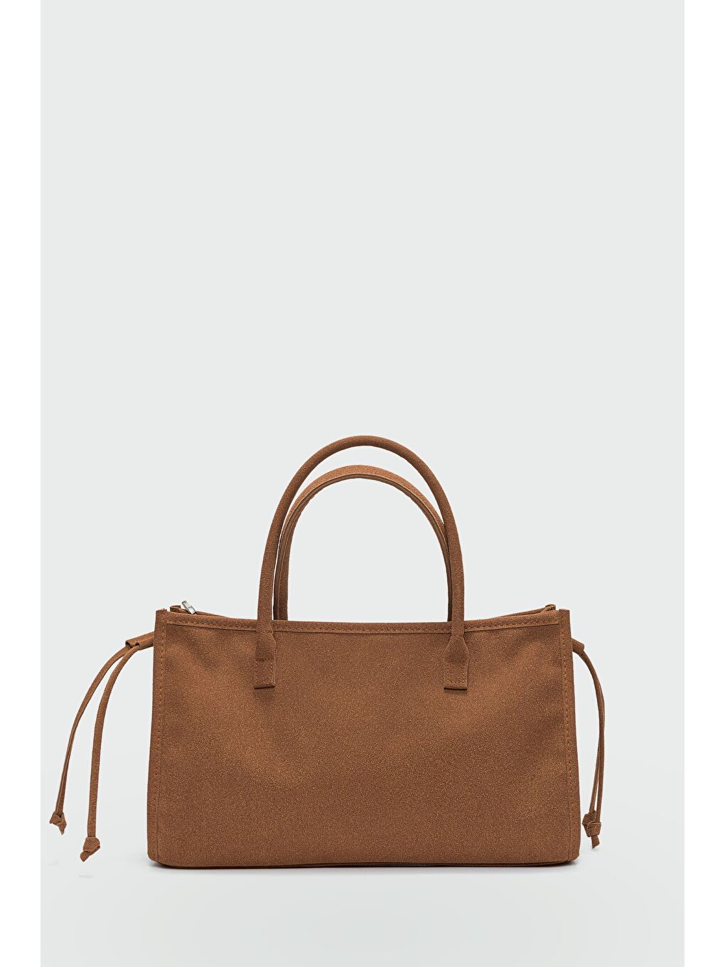 Kahverengi Fabiana Süet Omuz Çanta Taba-3