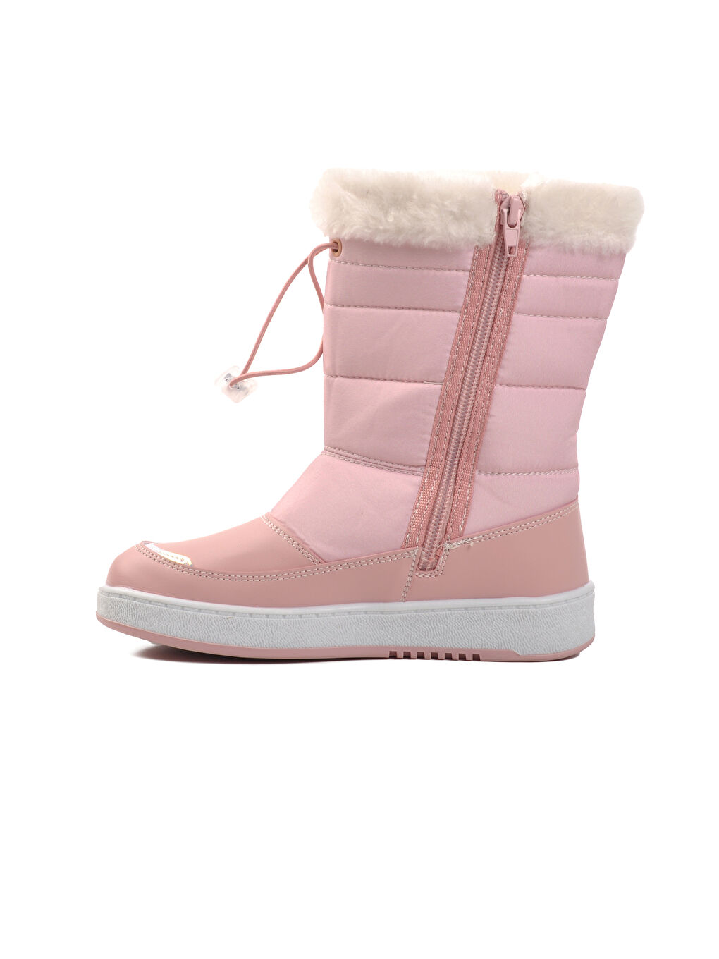 Pembe Pudra İçi Polarlı Kız Çocuk Bot Havana F-1