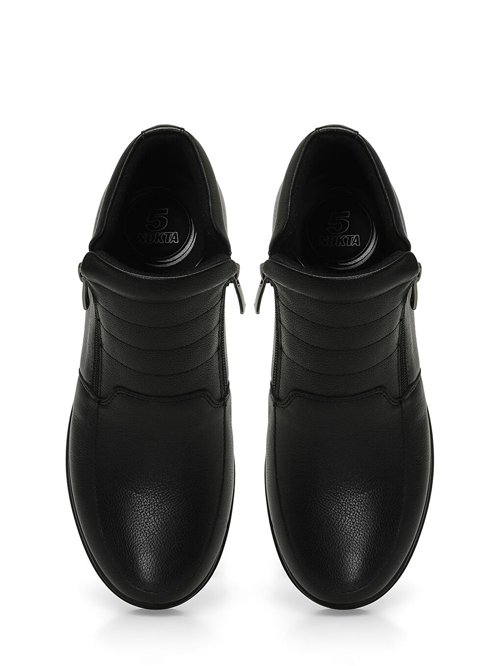 103510.Z4PR Siyah Kadın Dolgu Topuk Bot-3