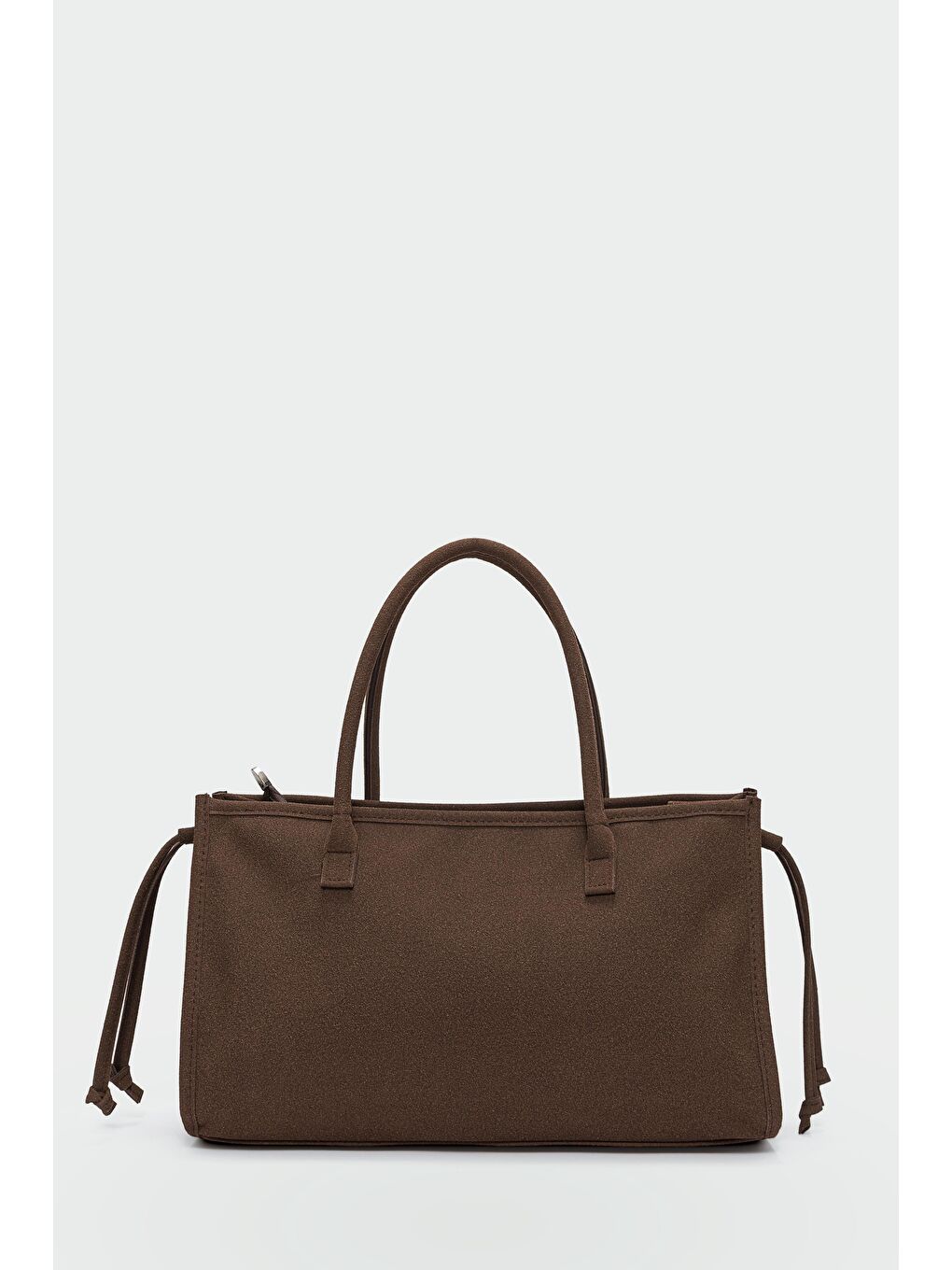 Kahverengi Fabiana Süet Omuz Çanta Kahve-3