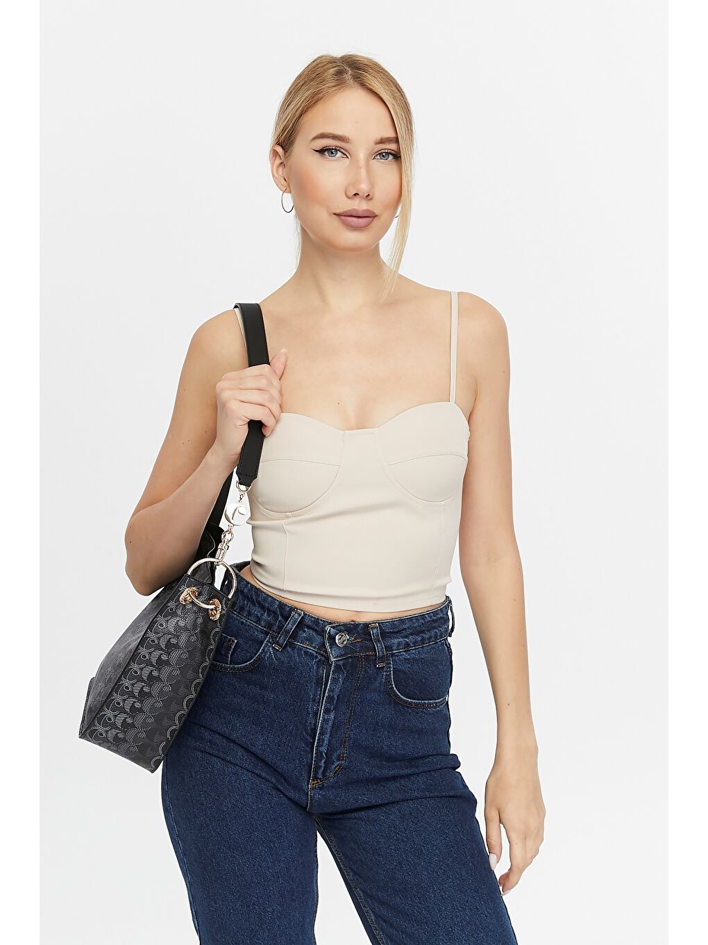 Siyah Kadın Omuz Çantası-2