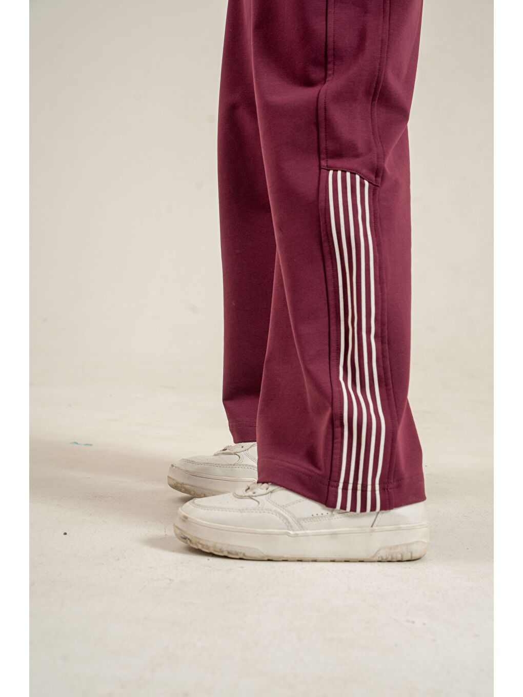 Kırmızı The City  That Never Sleeps Baskılı Üst Ön Boydan Fermuarlı Kız Çocuk Alt Üst Eşofman Takımı-4