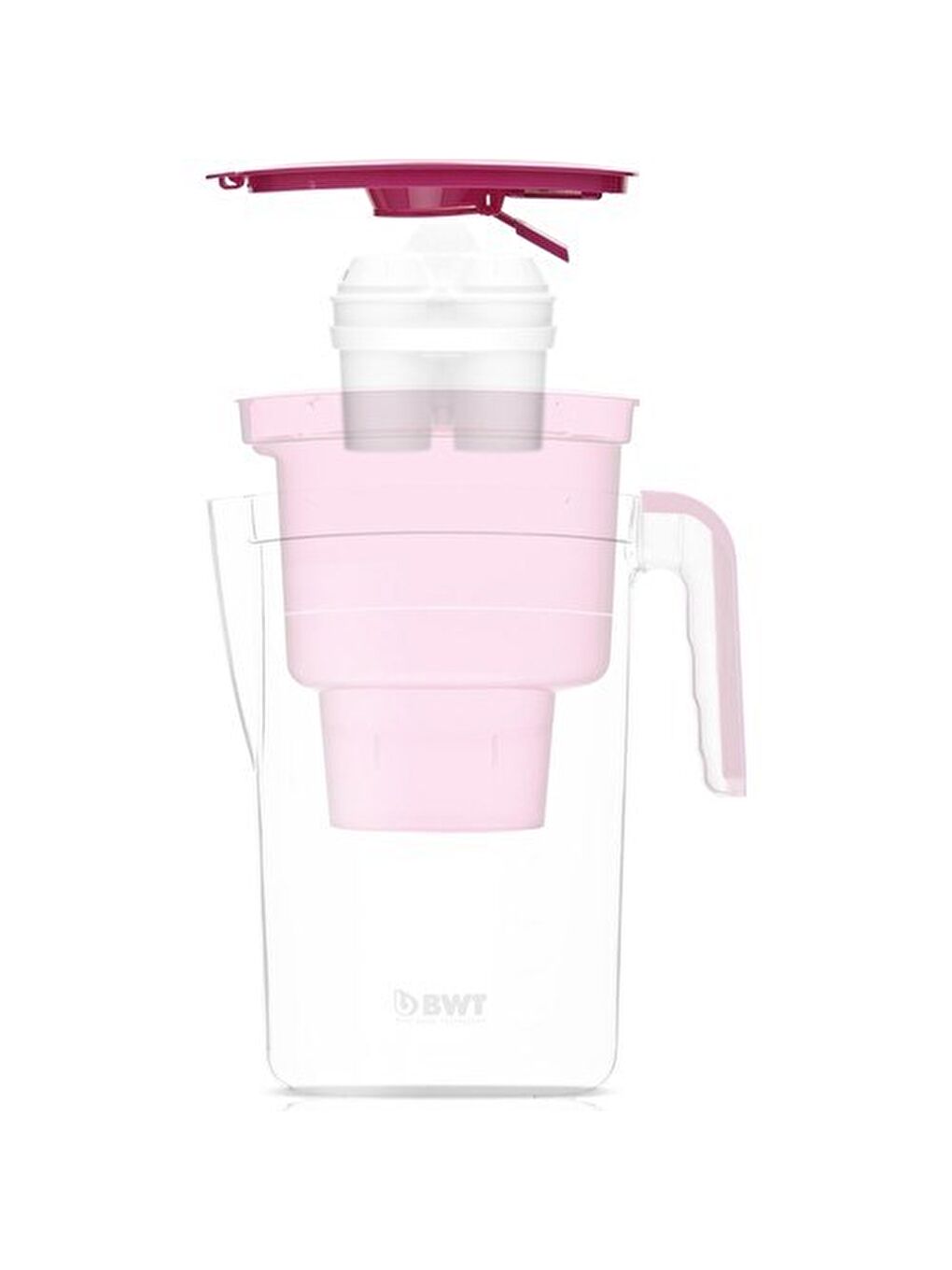 Oxo Pembe Bwt Vida Su Arıtmalı Pembe Sürahi 2,6 Litre - 7