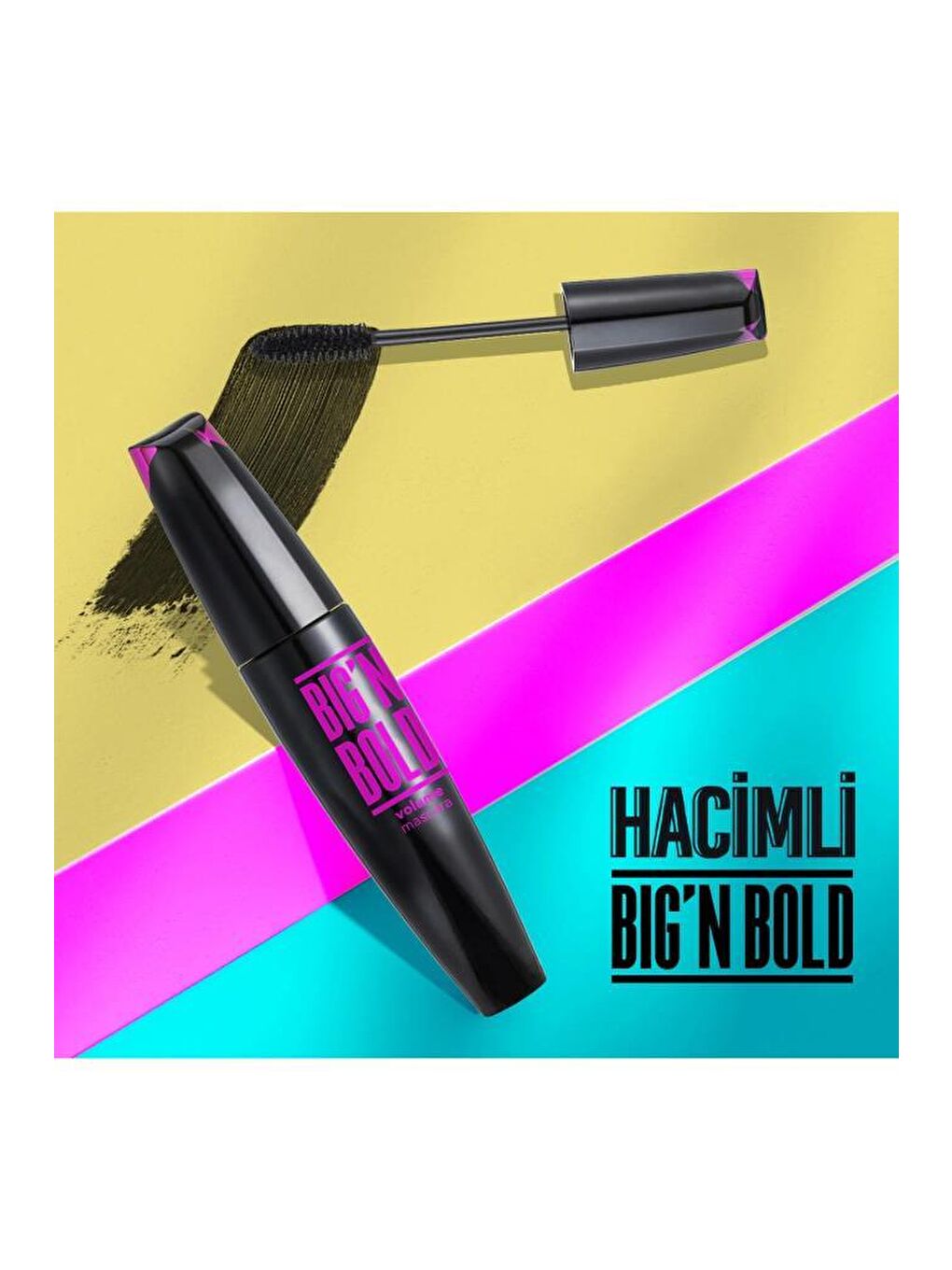 Flormar Açık Bej Big and Bold Volume Maskara - 8