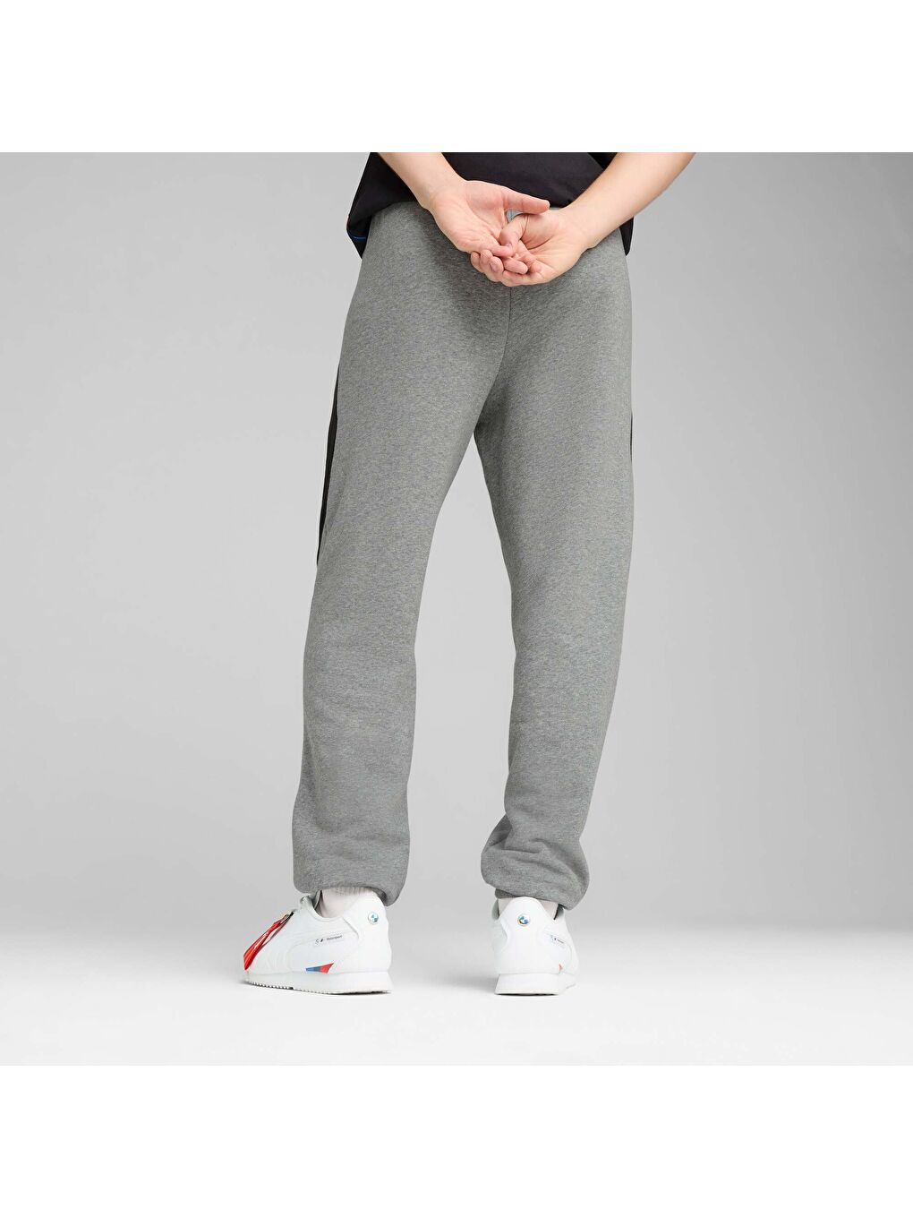 Gri BMW M Motorsport Erkek Eşofman Altı-2