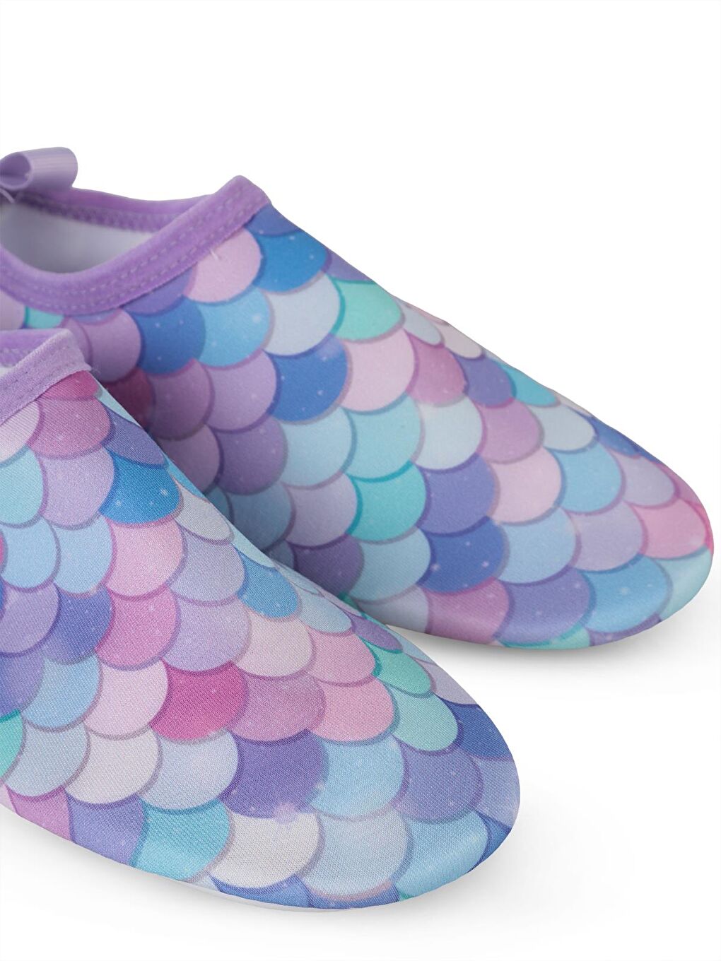 Girls Balık Sırtı Baskılı Tabanlı 32-36 Numara Deniz Ayakkabısı - Lila 33-3