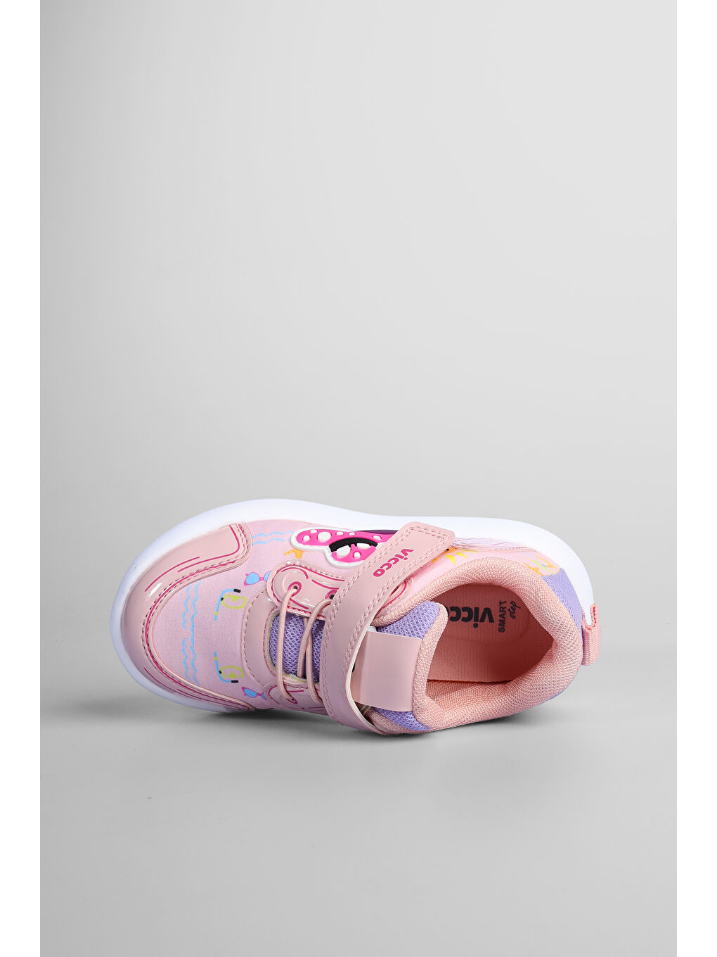 Galaxy Işıklı Okul Öncesi Pembe Günlük Ayakkabı-2