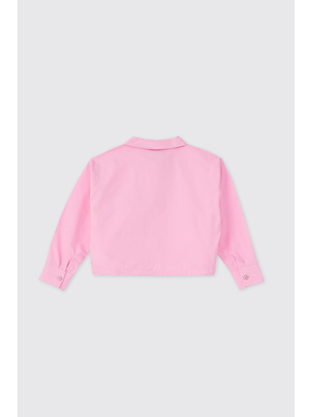 Kız Çocuk Pembe Gömlek-1