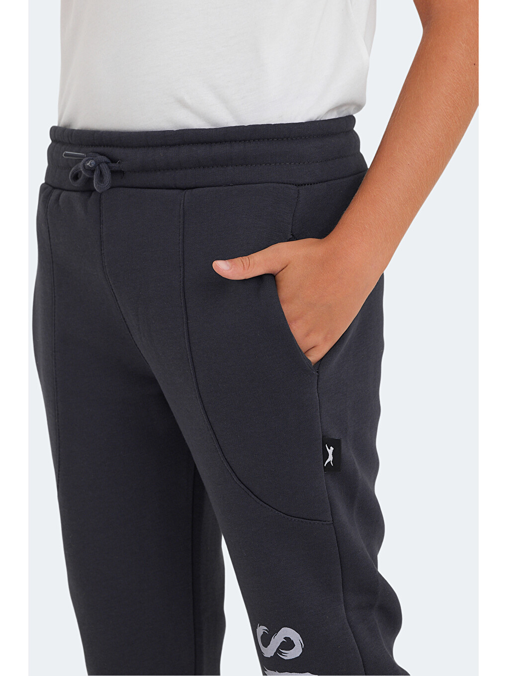 Gri LANEY 2 Lİ SET Erkek Çocuk Cepli  Eşofman Altı-4