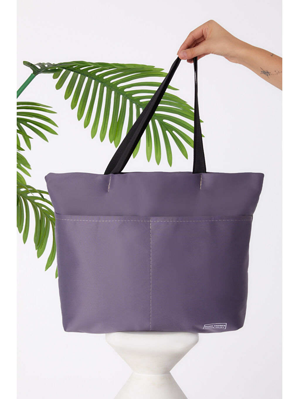 Gri Kadın Füme Çanta - 26431