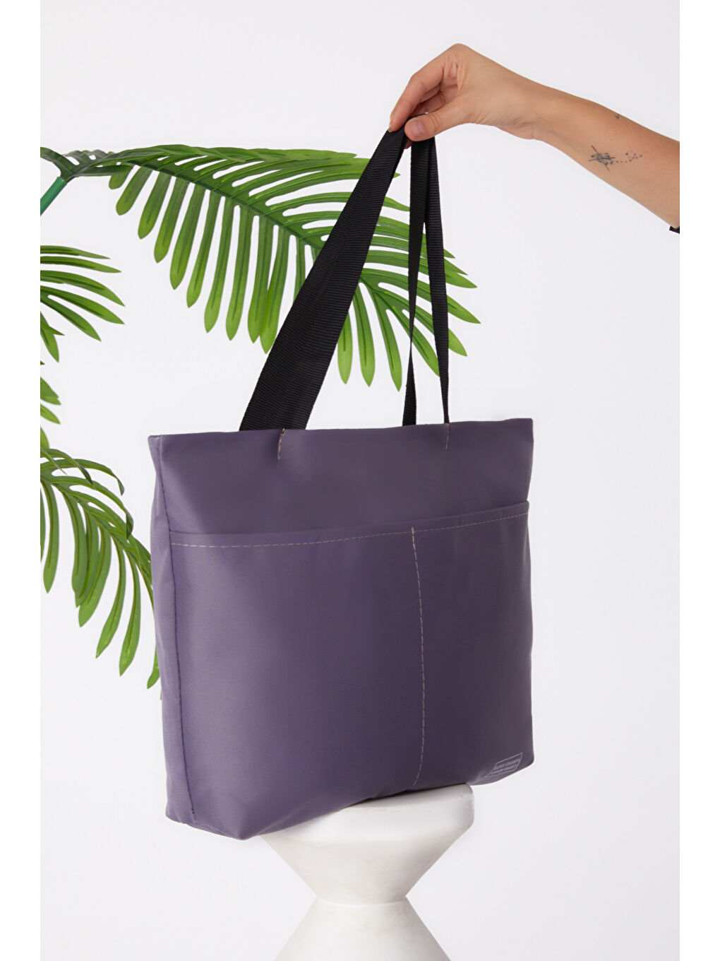 Gri Kadın Füme Çanta - 26431-1