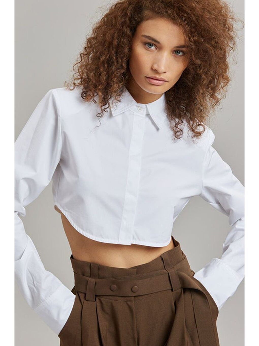 Beyaz Kısa Gömlek Mg1382-6