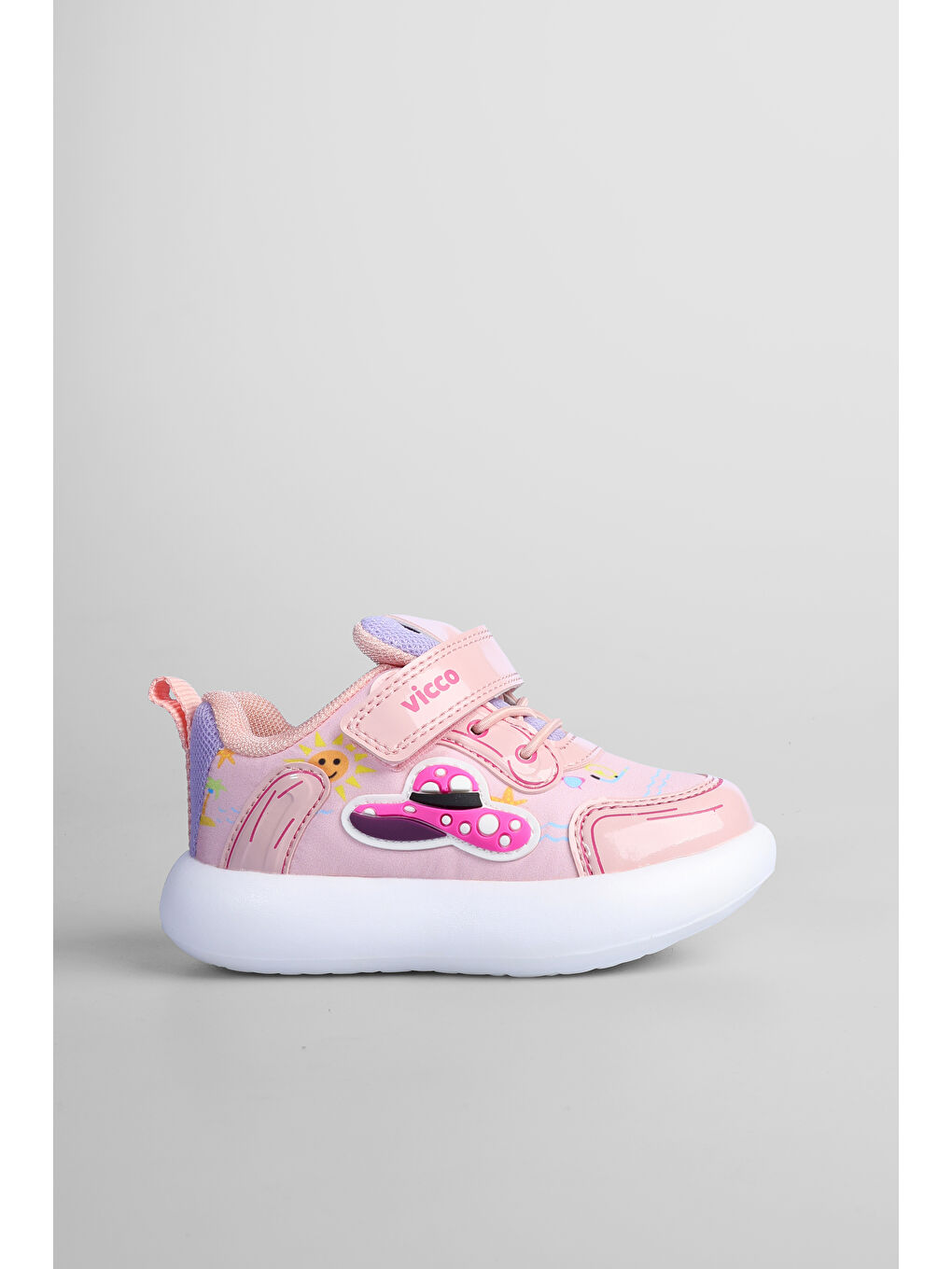 Galaxy Işıklı Bebek Pembe Günlük Ayakkabı