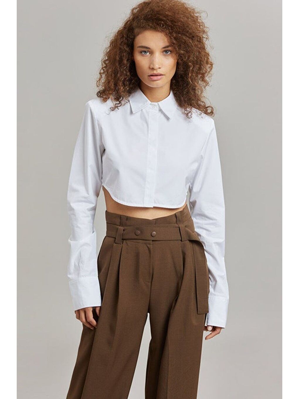 Beyaz Kısa Gömlek Mg1382-7