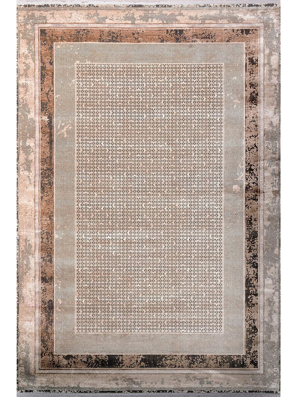 Bej Granada 6062 Akrilik Modern Dokuma Halı-80x300-3