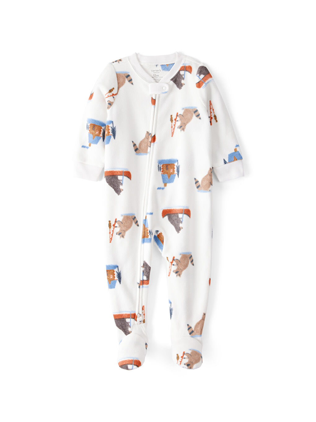 Erkek Çocuk Ekru Polar Tulum