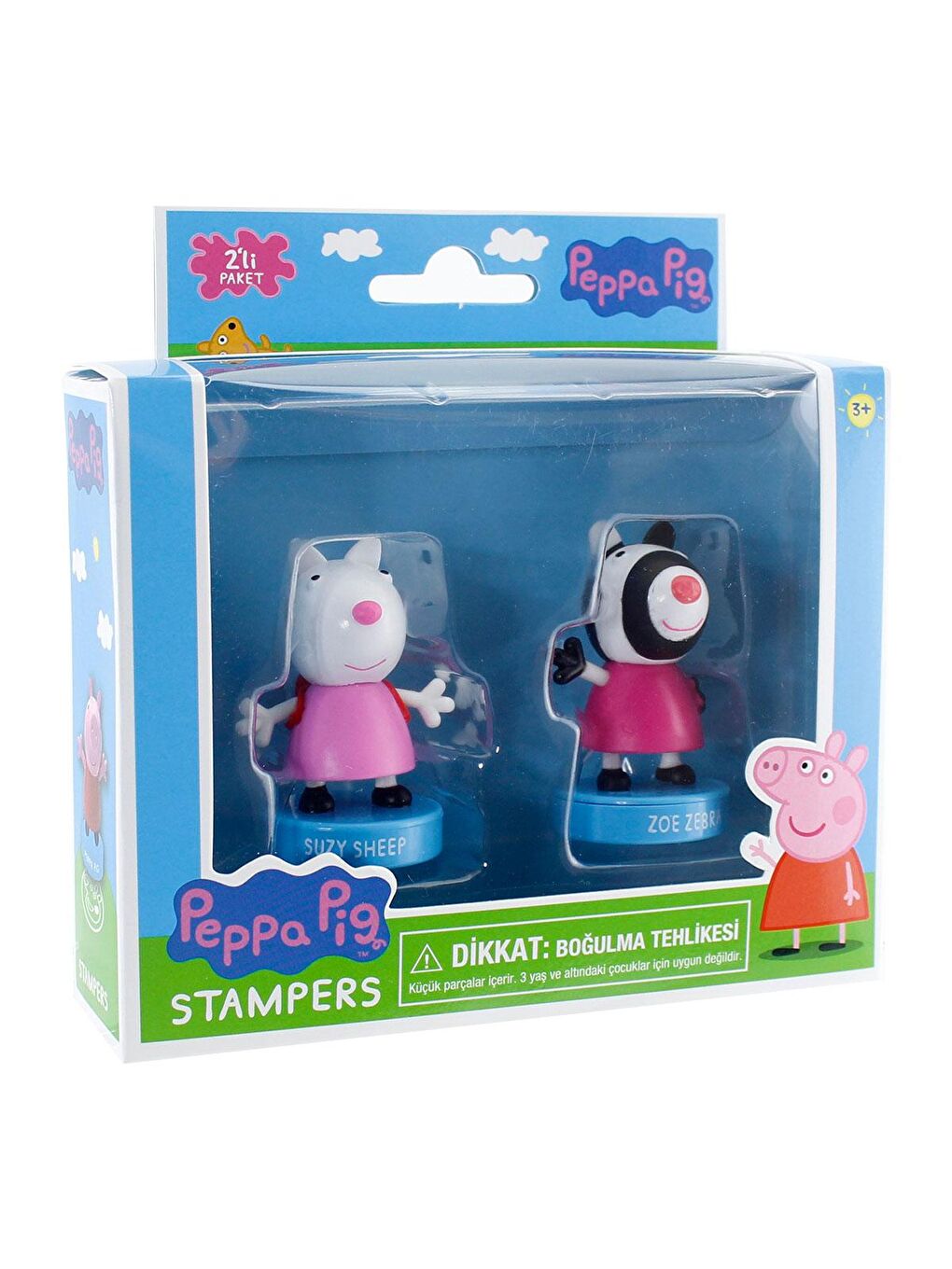 PMI Peppa Pig Stampers 2'li Figür - Model 1 - 3