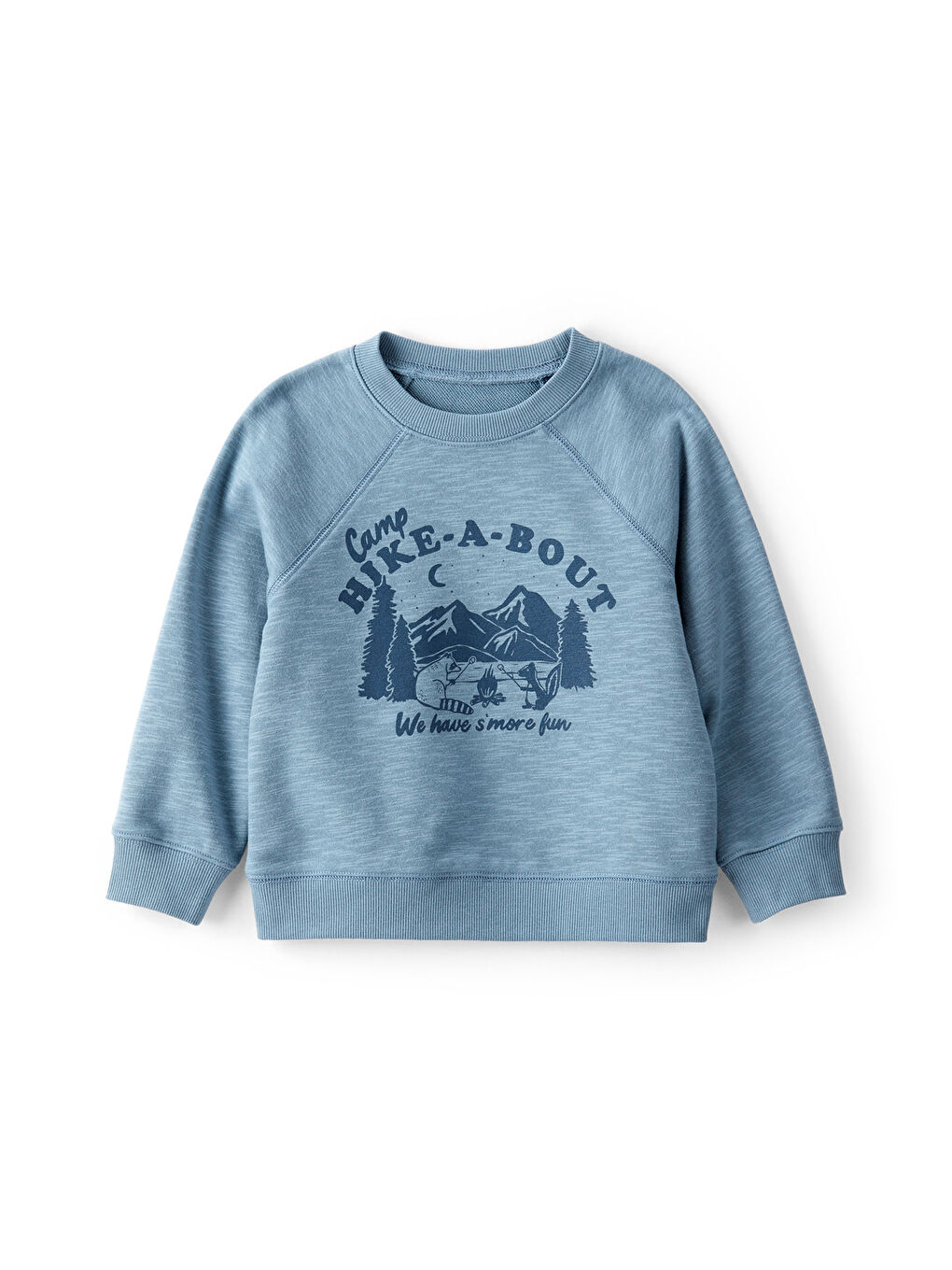 Erkek Çocuk Mavi Sweatshirt