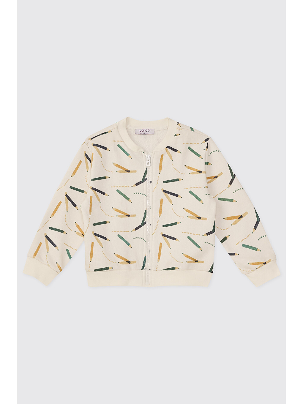 Erkek Bebek Ekru Sweatshirt