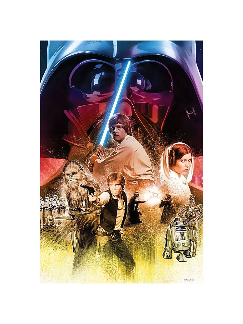 Star Wars Classic İkili Puzzle 200 Parça 10256-2