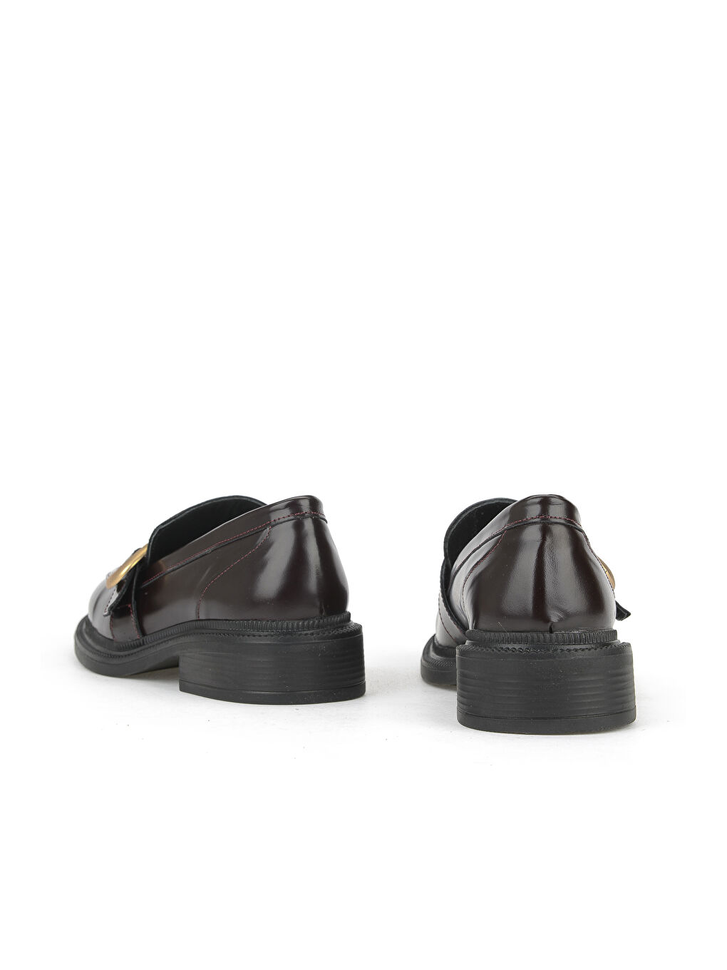 Kadın Hakiki Deri Ayakkabı 153111Z22410 Bordo-2