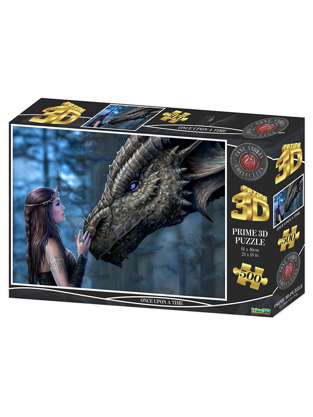 Prime 3D Renksiz Once Upon A Time 500 Parça Yetişkin Puzzle 10339