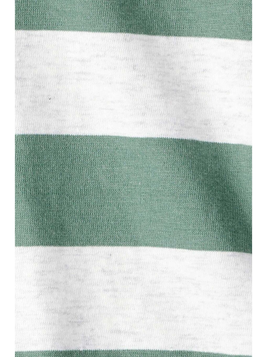 Erkek Bebek Ekru Body Pantolon-2