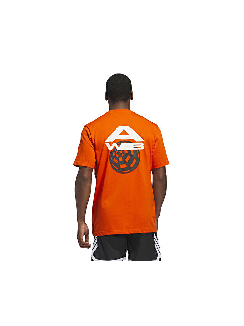 Hd Photo T Erkek Basketbol Tişörtü Jı7095 Turuncu-1