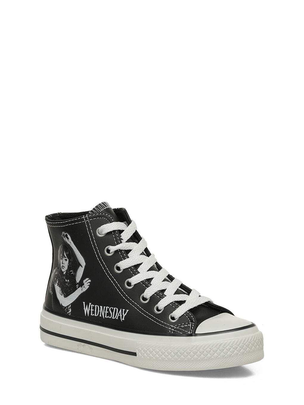 PAMA.F5PR Siyah Kız Çocuk High Sneaker-1