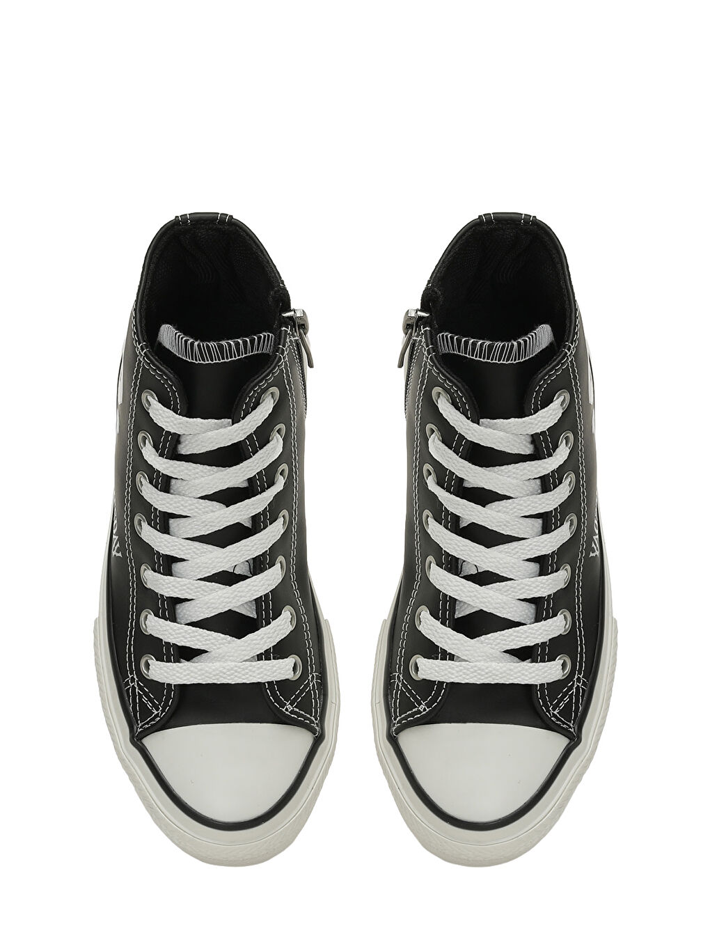 PAMA.F5PR Siyah Kız Çocuk High Sneaker-3