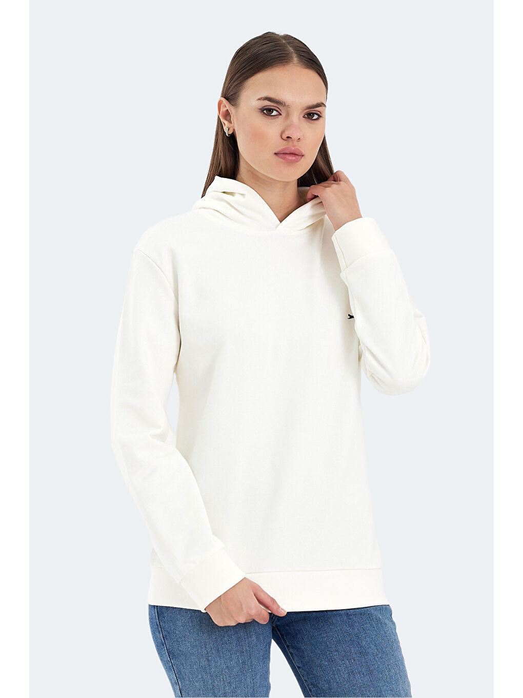 KATHY IN Kadın Ekru Sweatshirt-5