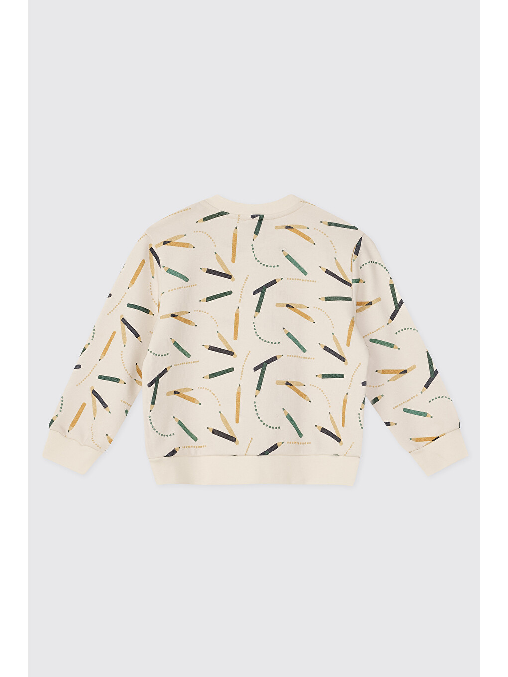 Erkek Bebek Ekru Sweatshirt-1
