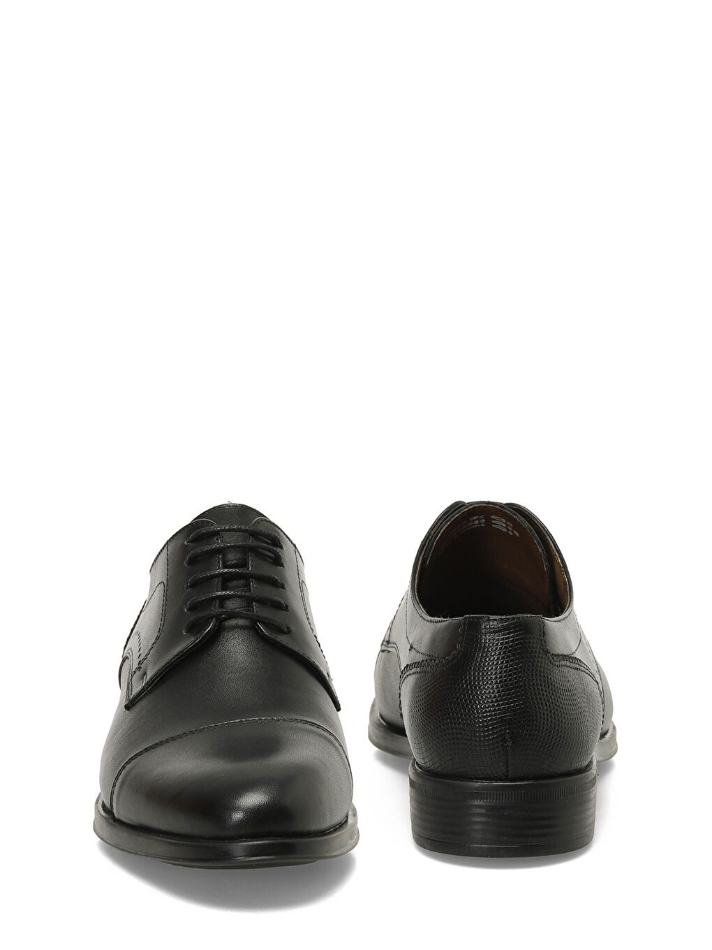 CLOVER 5FX Siyah Erkek Klasik Ayakkabı-4