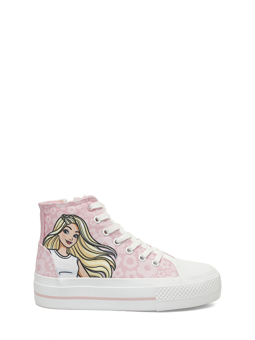 CAYES.F5FX Pembe Kız Çocuk High Sneaker