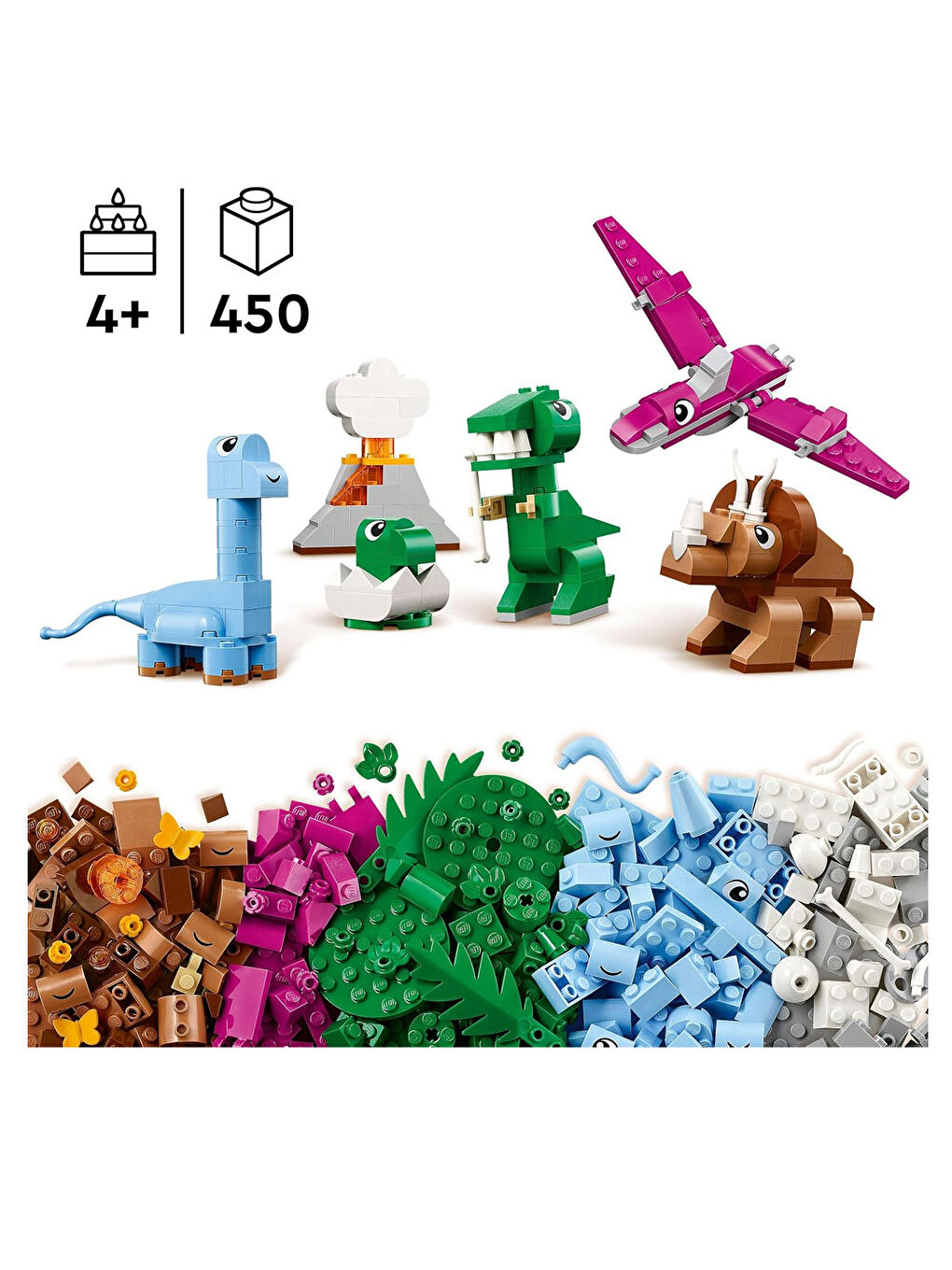 Classic Yaratıcı Dinozorlar 11041-5