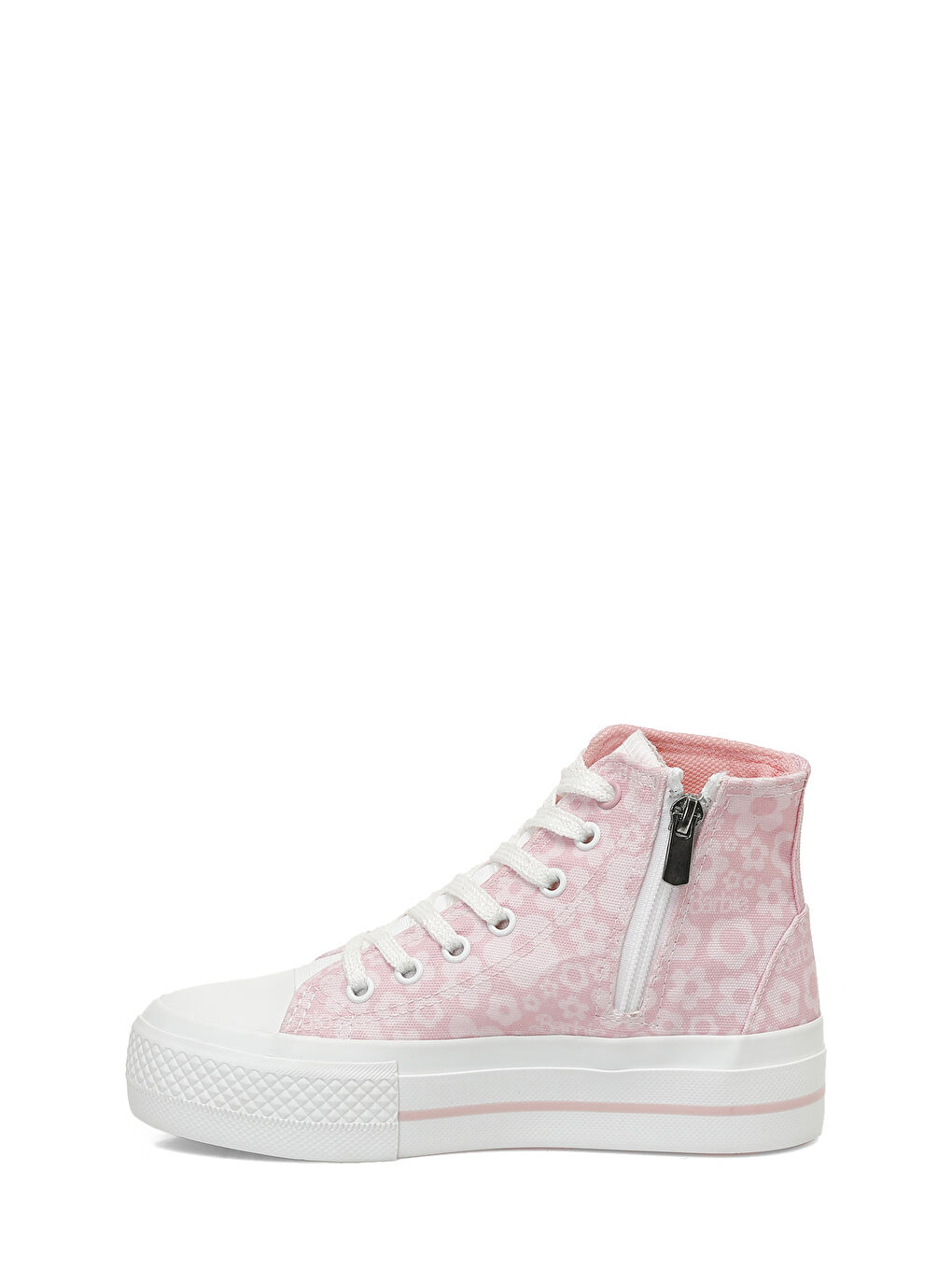 CAYES.F5FX Pembe Kız Çocuk High Sneaker-2