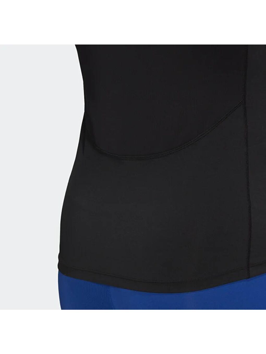 Techfit Erkek Siyah Bisiklet Yaka Spor Tişört-3