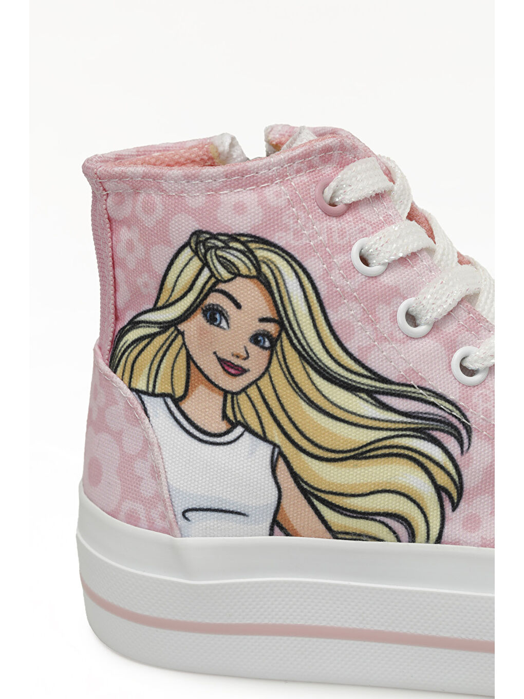 CAYES.F5FX Pembe Kız Çocuk High Sneaker-6