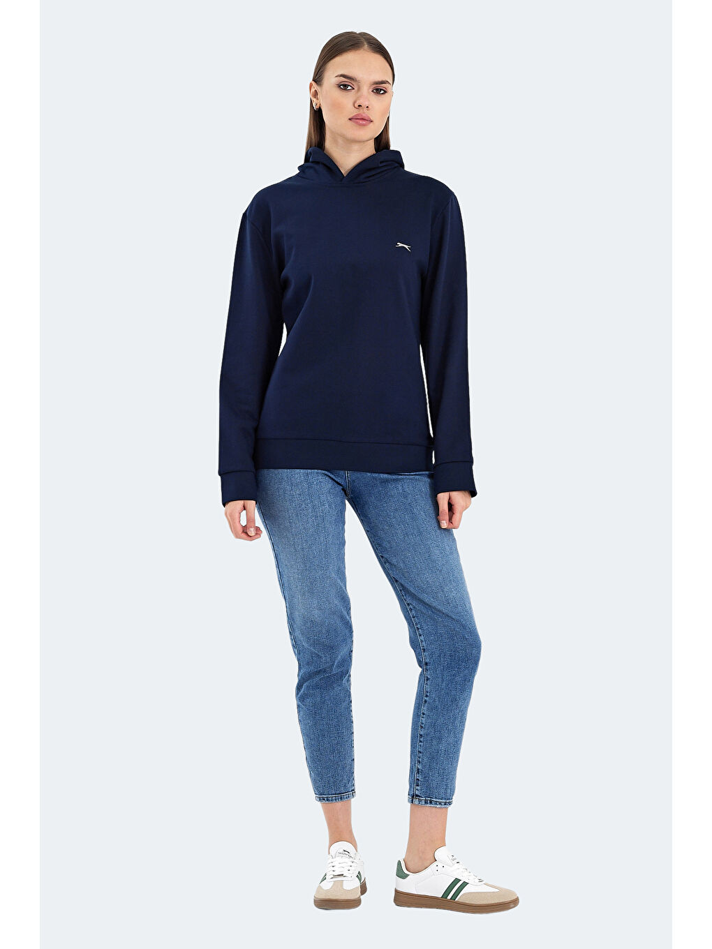 KATHY IN Kadın Lacivert Sweatshirt-6